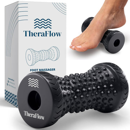 TheraFlow Plantar Fasciitis Foot Roller - Circulation & Muscle Relief