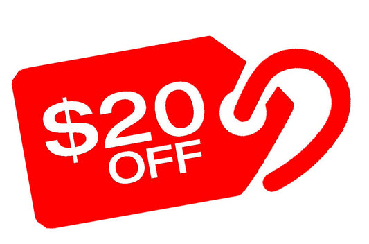 $20 OFF (NEXT ORDER)